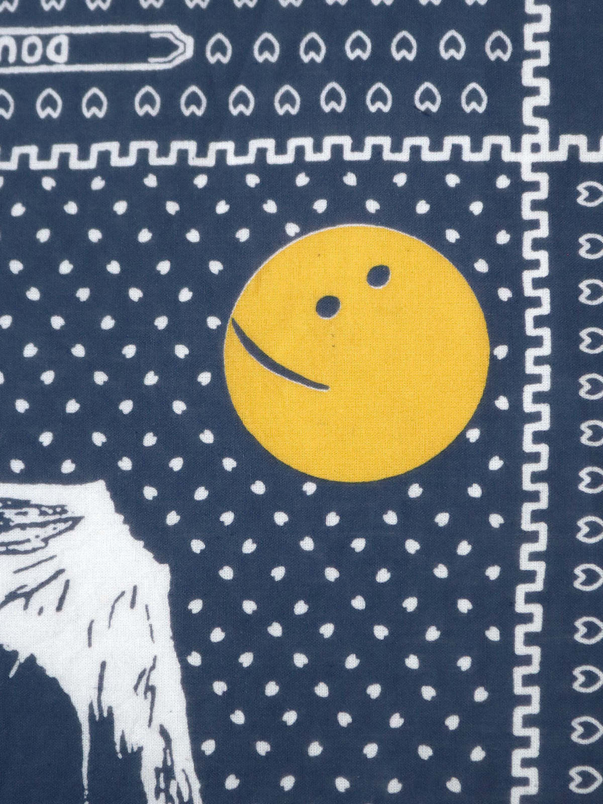 Kapital Fastcolor Selvedge Bandanna (Mirrored Fuji Profile Rainbowy) - Image 3 of 9