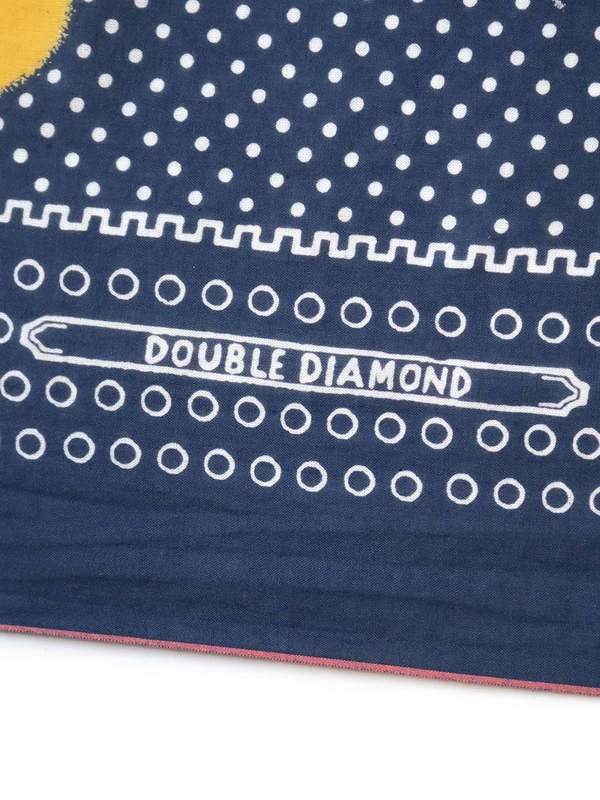 Kapital Fastcolor Selvedge Bandanna (Mirrored Fuji Profile Rainbowy)