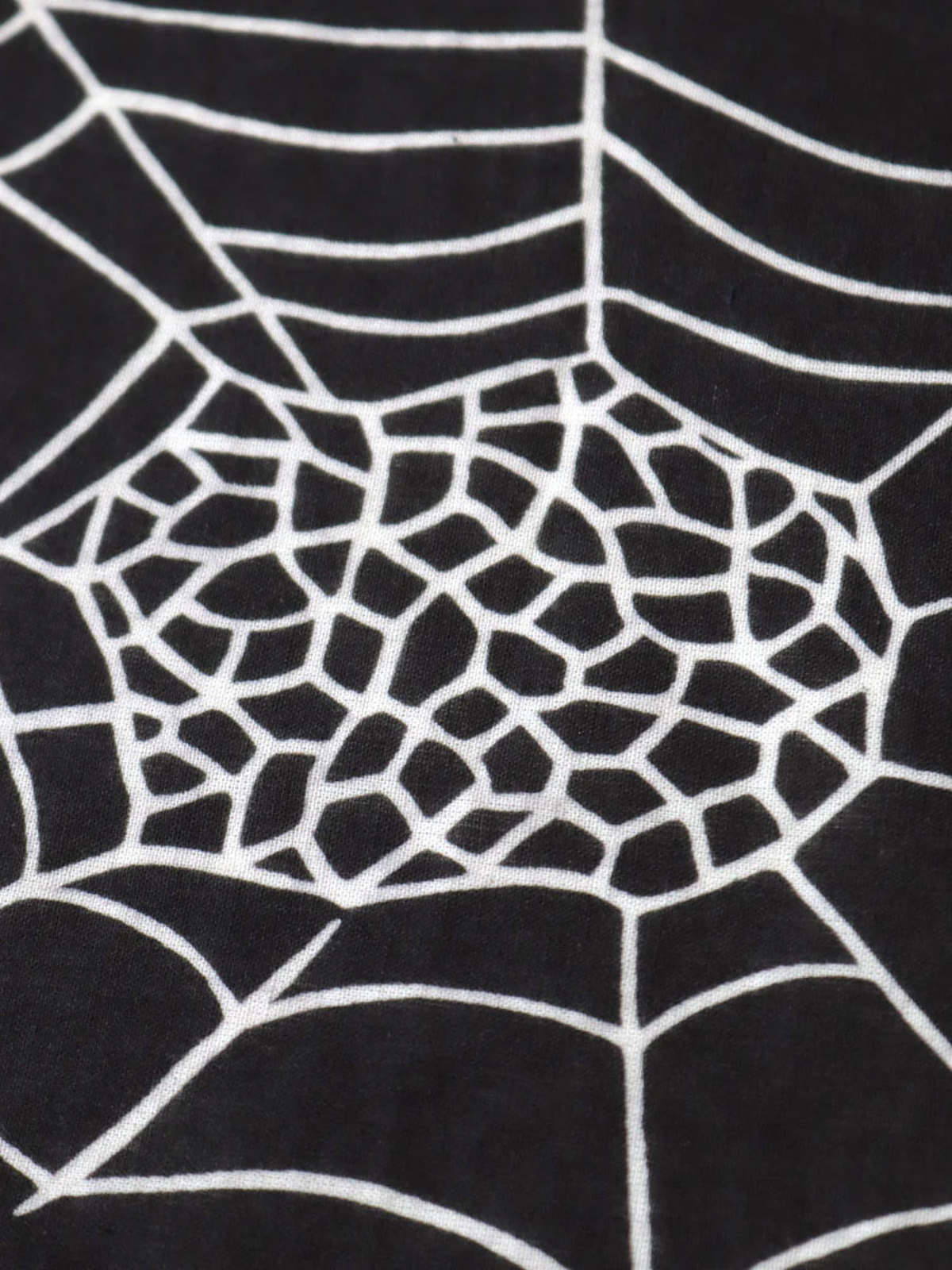 Kapital Fastcolor Selvedge Bandanna - Black/Spider Peckish Rainbowy - Image 3 of 7