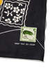 Kapital Fastcolor Selvedge Bandanna - Black/Spider Peckish Rainbowy - Thumbnail 6