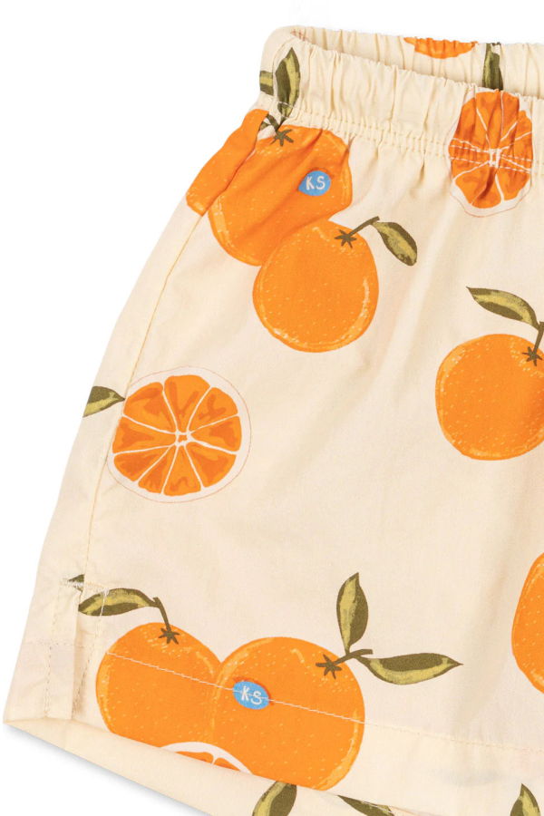 KIDS Konges Slojd Pomio Swim Shorts - Arancia