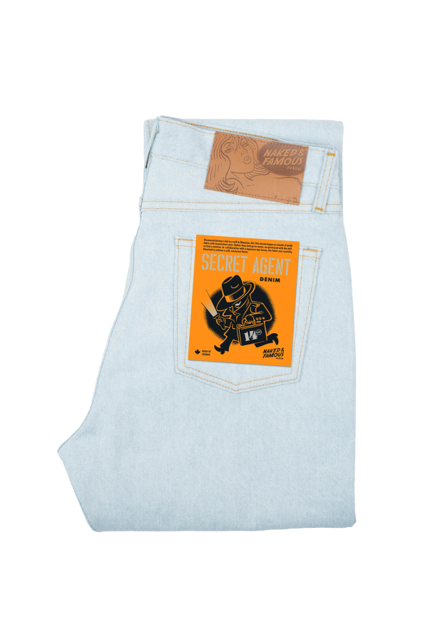 Naked & Famous True Guy Secret Agent Jeans