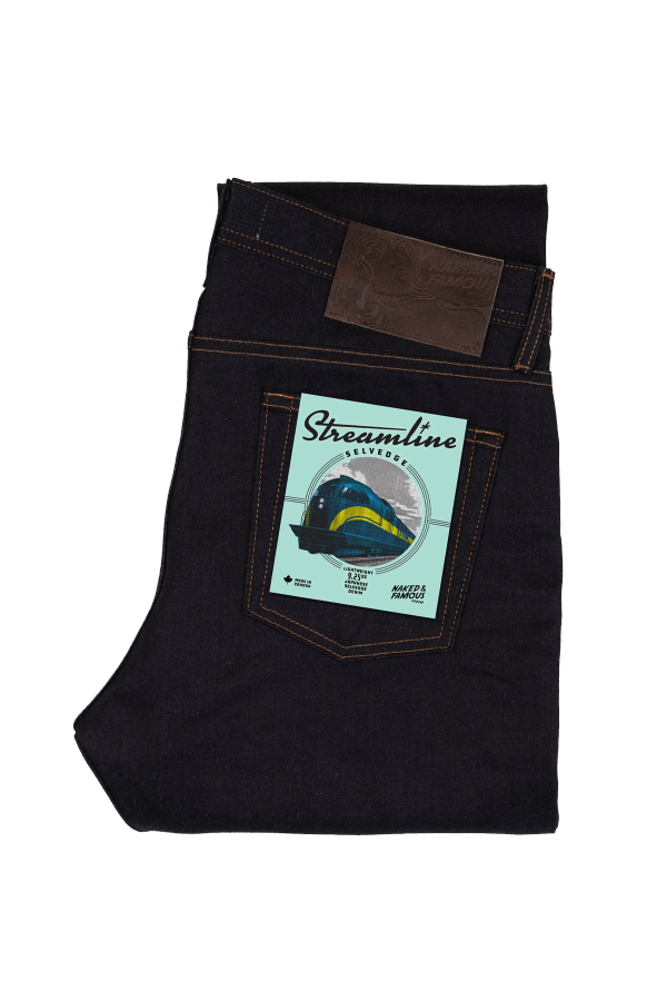 Naked & Famous Weird Guy Streamline Selvedge Jeans