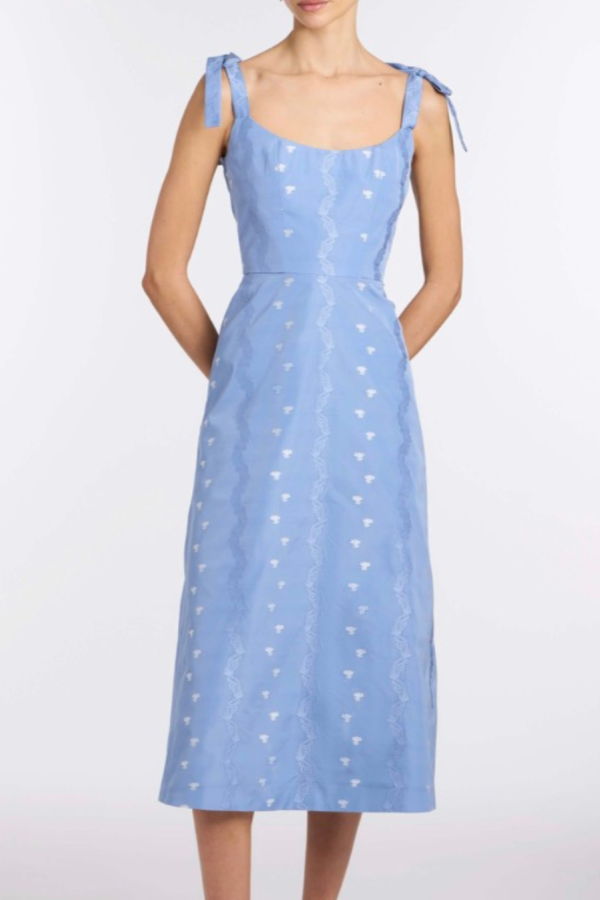 MARKARIAN Rosalina Midi Dress - Cornflower Blue