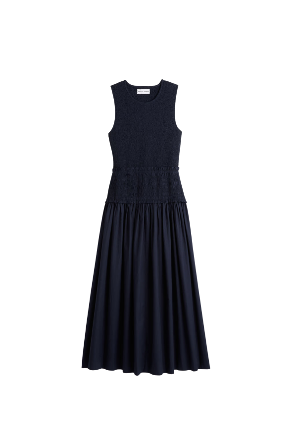 Apiece Apart Siempre Tank Maxi Dress - Midnight