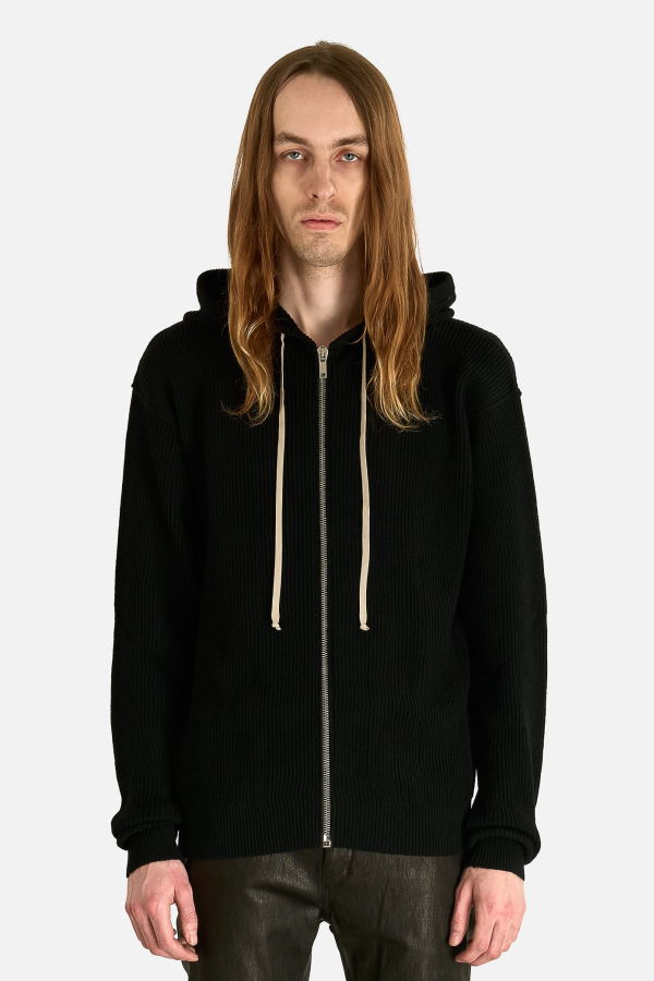 Rick Owens Zipped Hood Hoodie