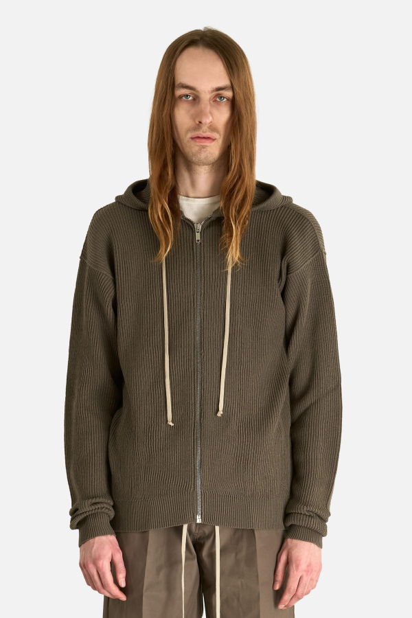 Rick Owens Zipped Hood Hoodie