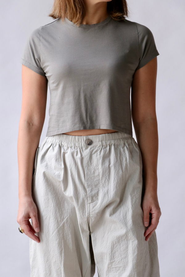 Lauren Manoogian Fine Crop Tee
