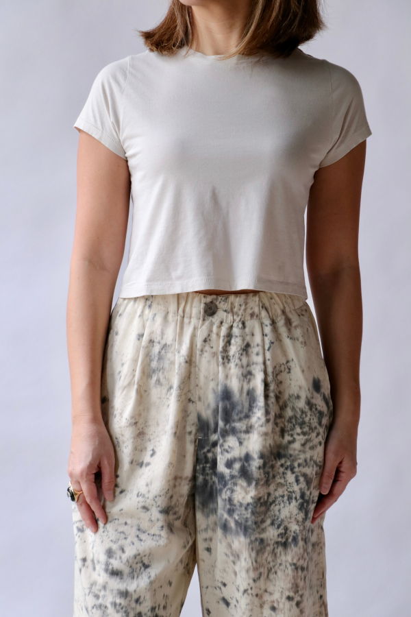 Lauren Manoogian Fine Crop Tee