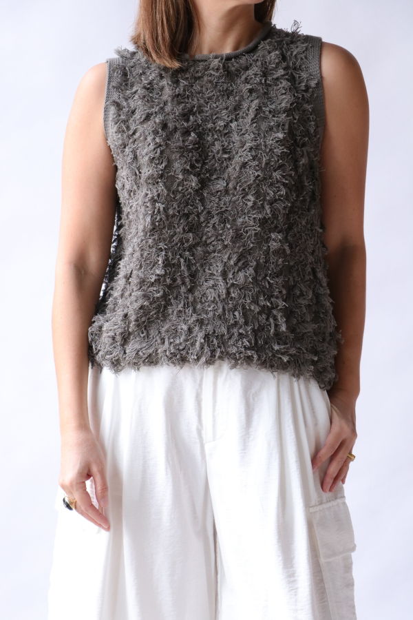 Lauren Manoogian Tufted Shell Top