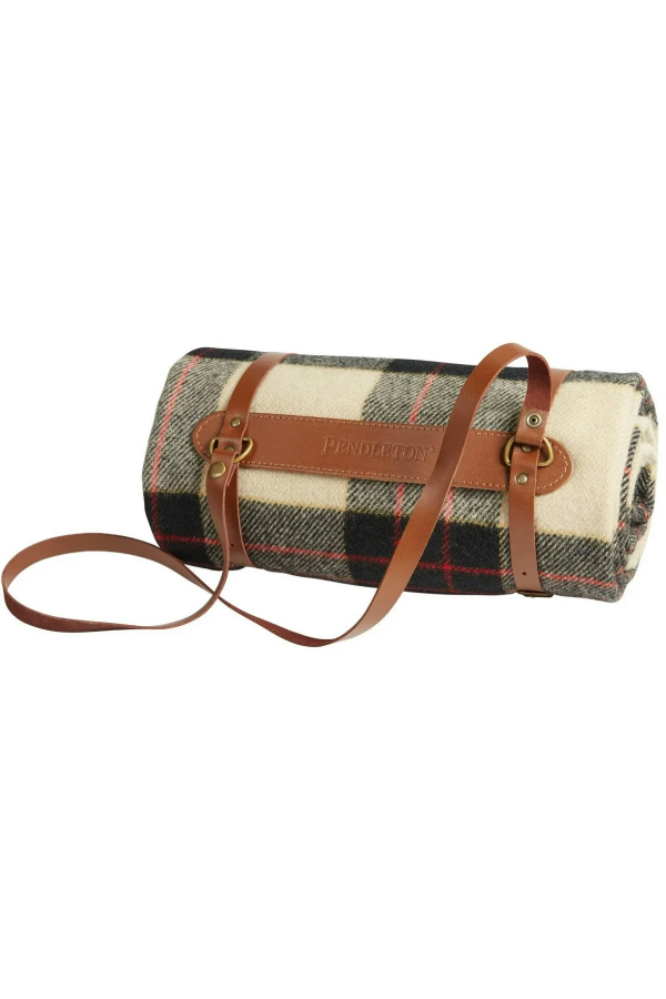 Pendleton Motor Robe with Leather Carrier