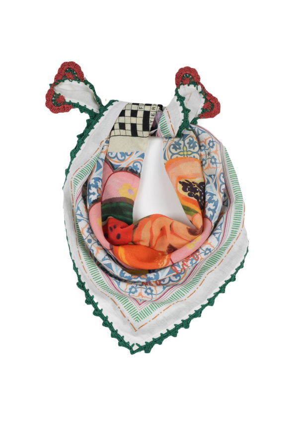 Vismaya Dolce Tavola Bandana - Light Olive