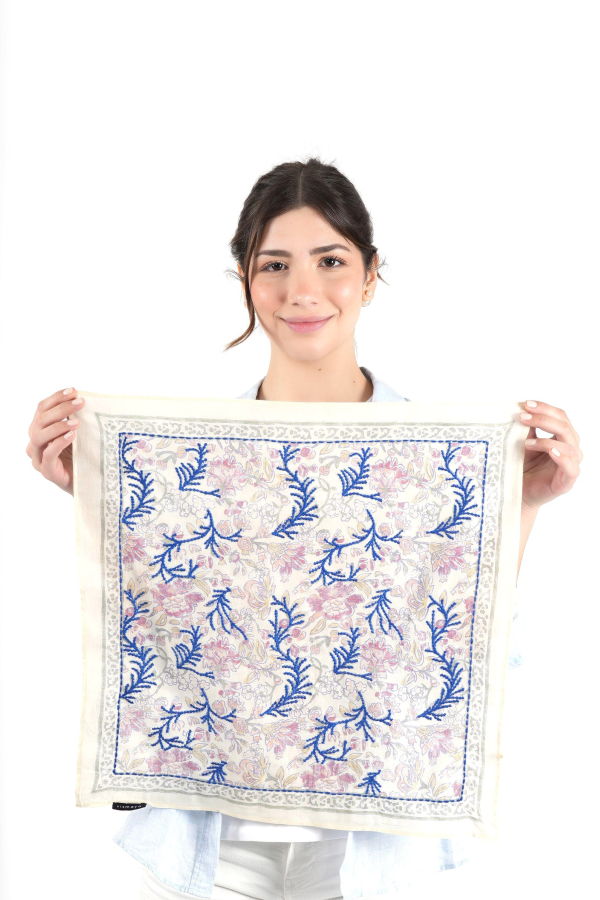 Vismaya Jardin Bandana - Violet