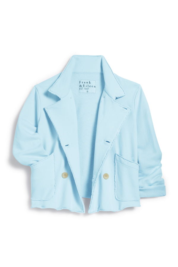 Frank & Eileen Mini Belfast Cropped Sweatshirt Peacoat