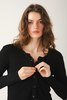 Prairie Underground Pretty In Pointelle Cardigan - Black - Thumbnail 2