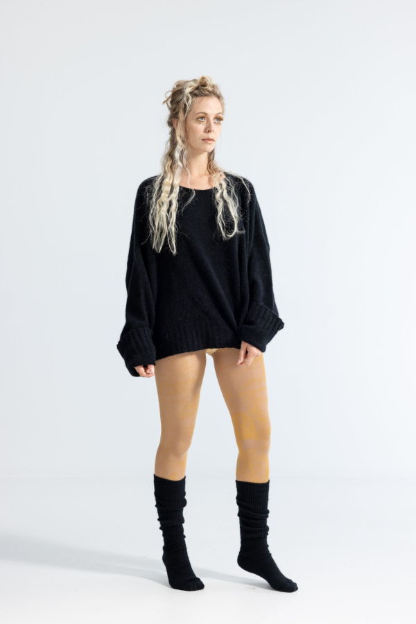 Lela Jacobs U Crop Jumper
