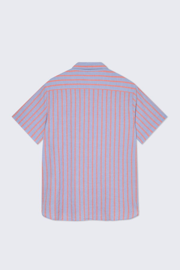 La Paz Alegre Shirt - Sunrise/Wind Blue