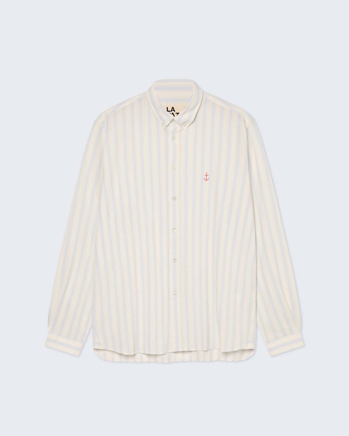 La Paz Teles Shirt - Pale Blue Stripe - Image 1 of 5