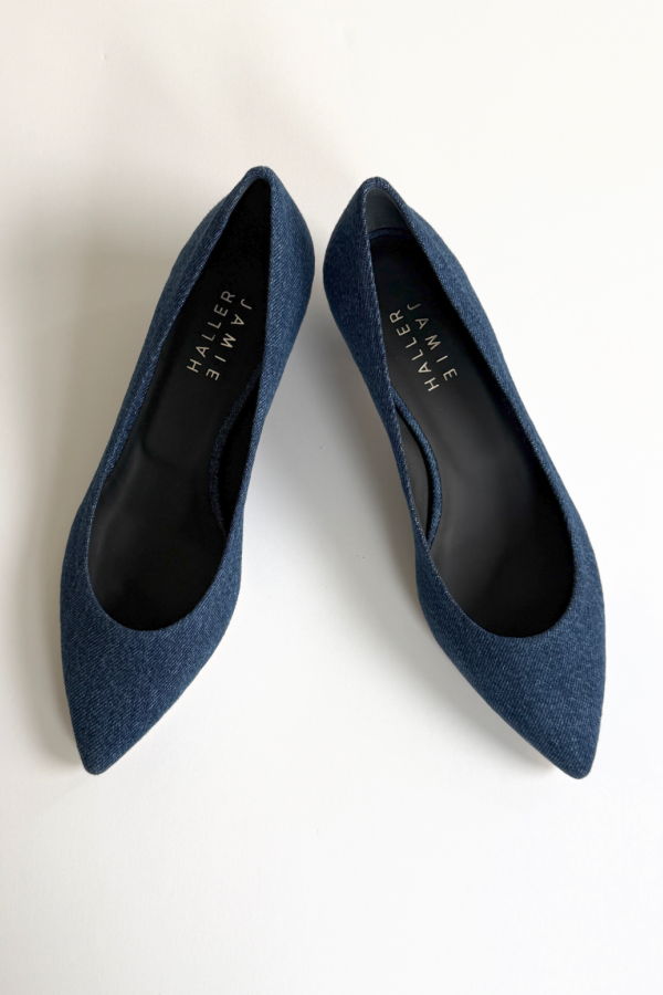 Jamie Haller The Kitty Point Heel Pump