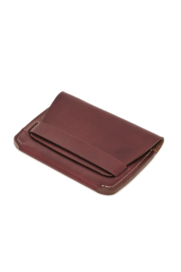 MAKR Flap Wallet Plus V2 - Ox Blood Chromexcel