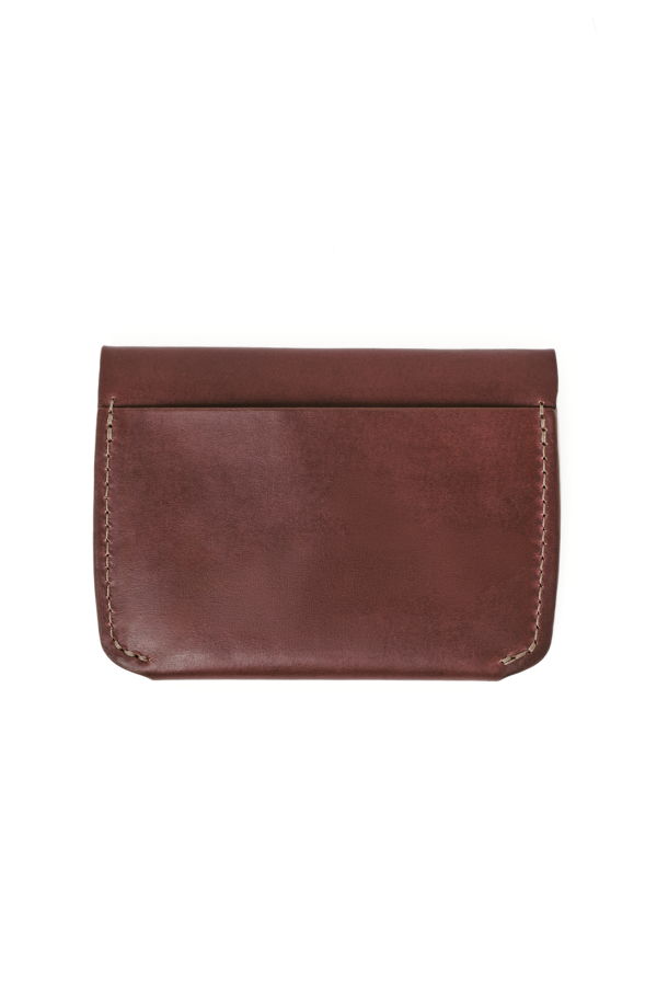 MAKR Flap Wallet Plus V2 - Ox Blood Chromexcel