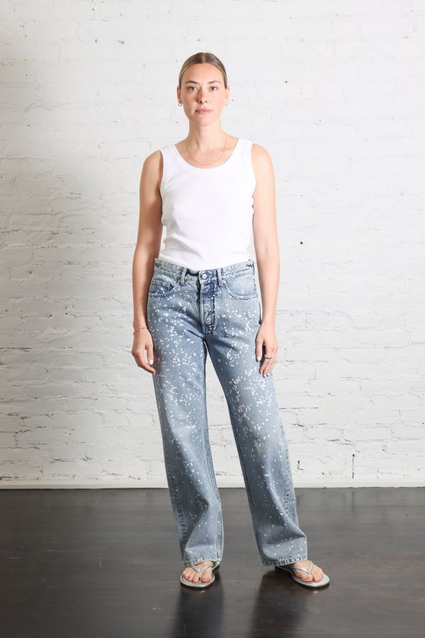 Maison Margiela 5 Pocket Jean with White Dots