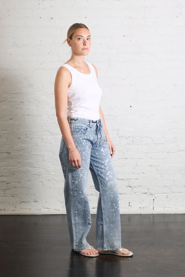 Maison Margiela 5 Pocket Jean with White Dots