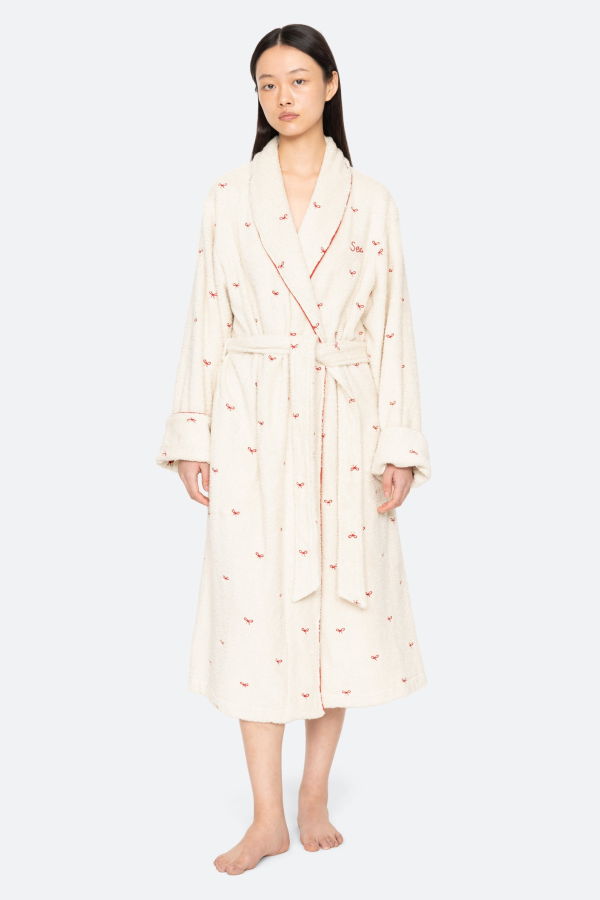 Sea NY Esmee Robe - Cream