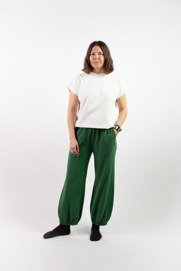 Le Bon Shoppe Balloon Pants - Moss Green