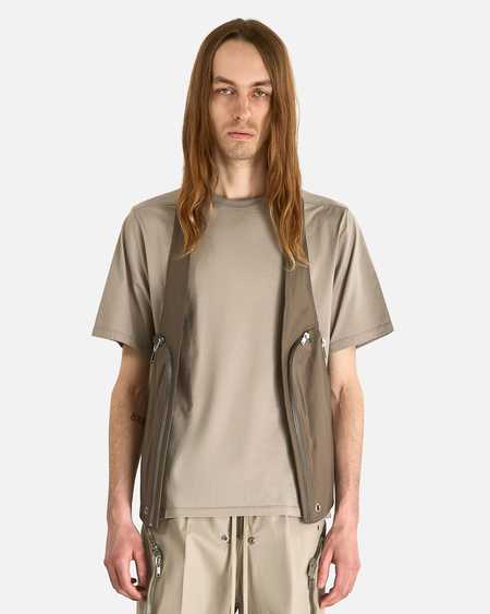 Engineered Garments Flight Satin Nylon Shoulder Vest - Olive