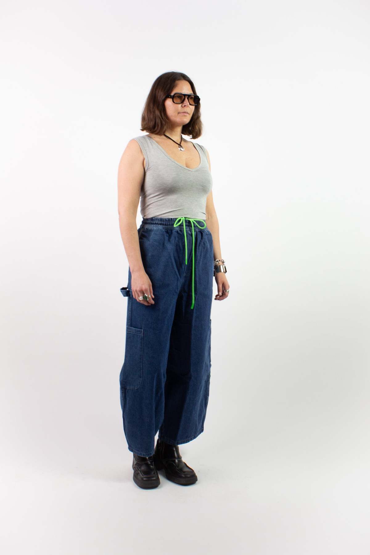 KYE Intimates Recline Shell Sleeveless Top - Dove - Image 2 of 5