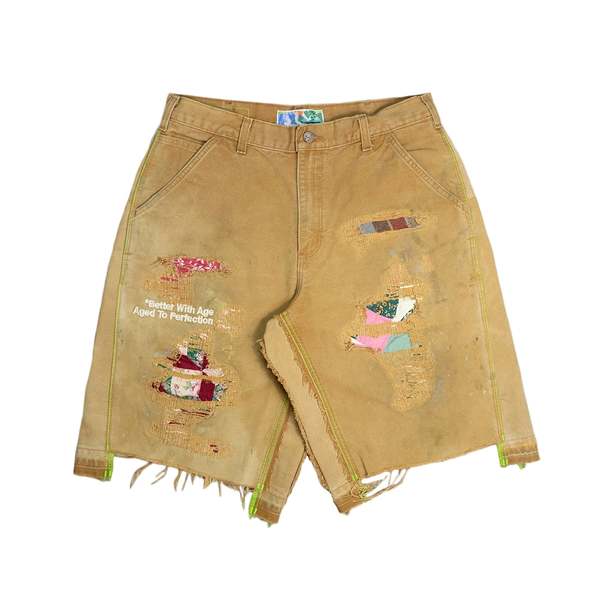 Better With Age Repair Double-Wide Carpenter Shorts Better With Age Repair Double-Wide Carpenter Shorts