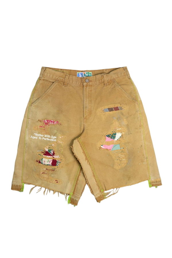Better With Age Repair Double-Wide Carpenter Shorts
