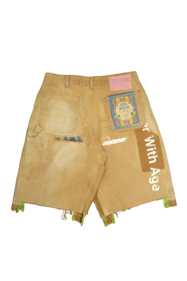 Better With Age Repair Double-Wide Carpenter Shorts