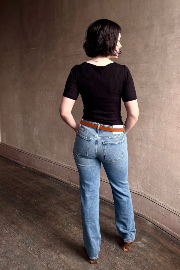 AGOLDE Low Rise Slim Denim Jeans