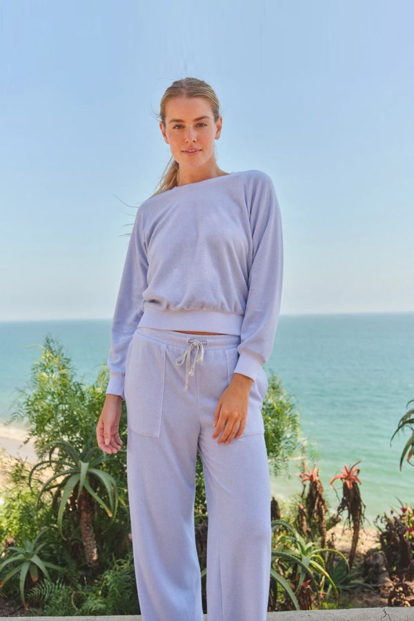 Sundry Raglan Sport Crew Sweatshirt