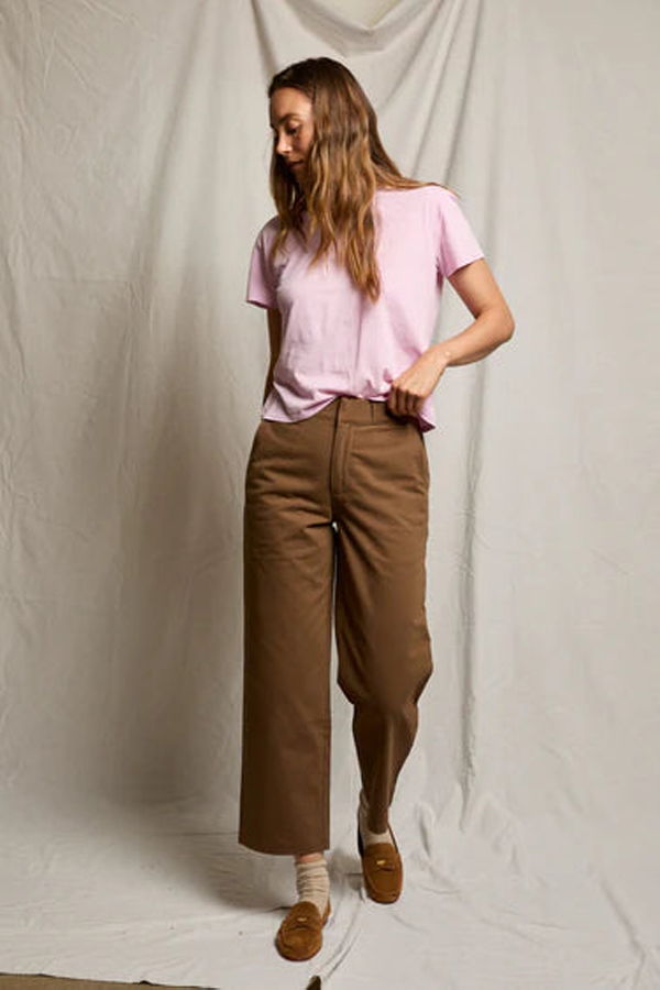 PERFECTWHITETEE Harley Boxy Crew Tee