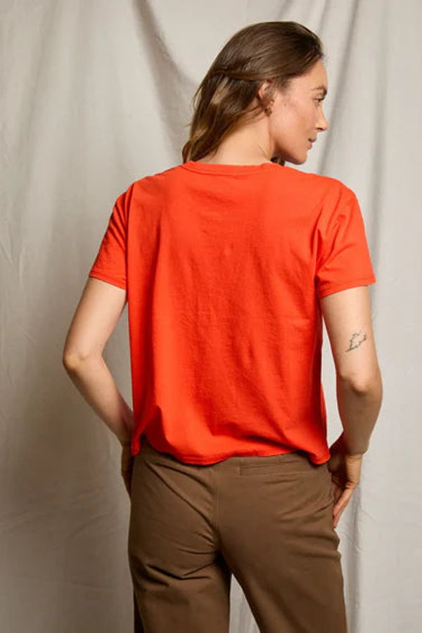 PERFECTWHITETEE Harley Boxy Crew Tee