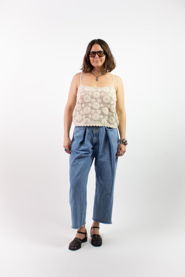 PROCHE Corded Lace Cami Top