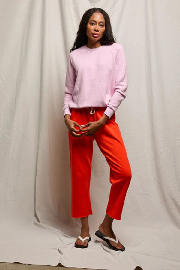 PERFECTWHITETEE Ziggy Reverse Fleece Sweatshirt