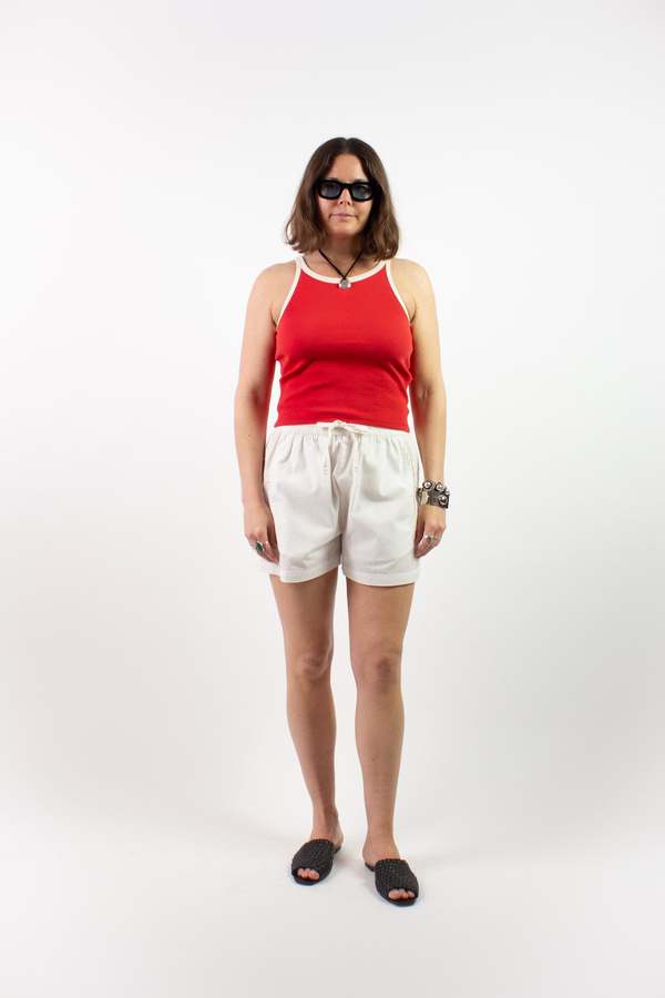 Thinking MU Harriet Contrast Trim Tank