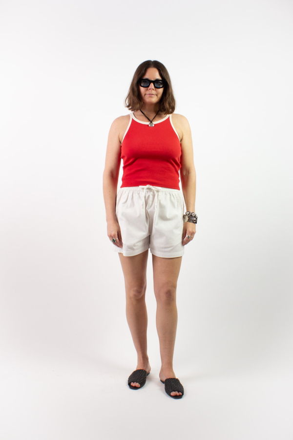 Thinking MU Harriet Contrast Trim Tank