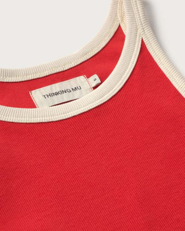 Thinking MU Harriet Contrast Trim Tank