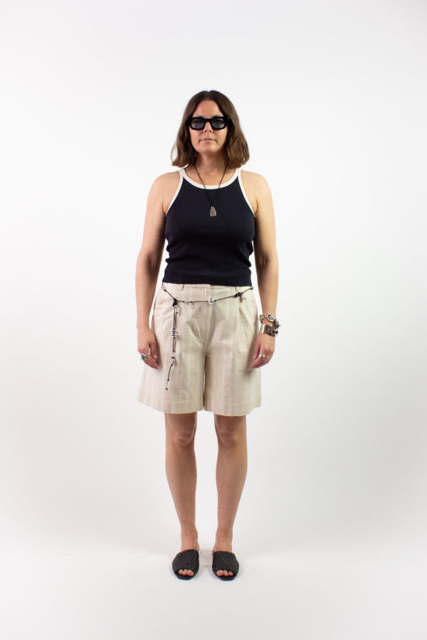 Thinking MU Harriet Contrast Trim Tank