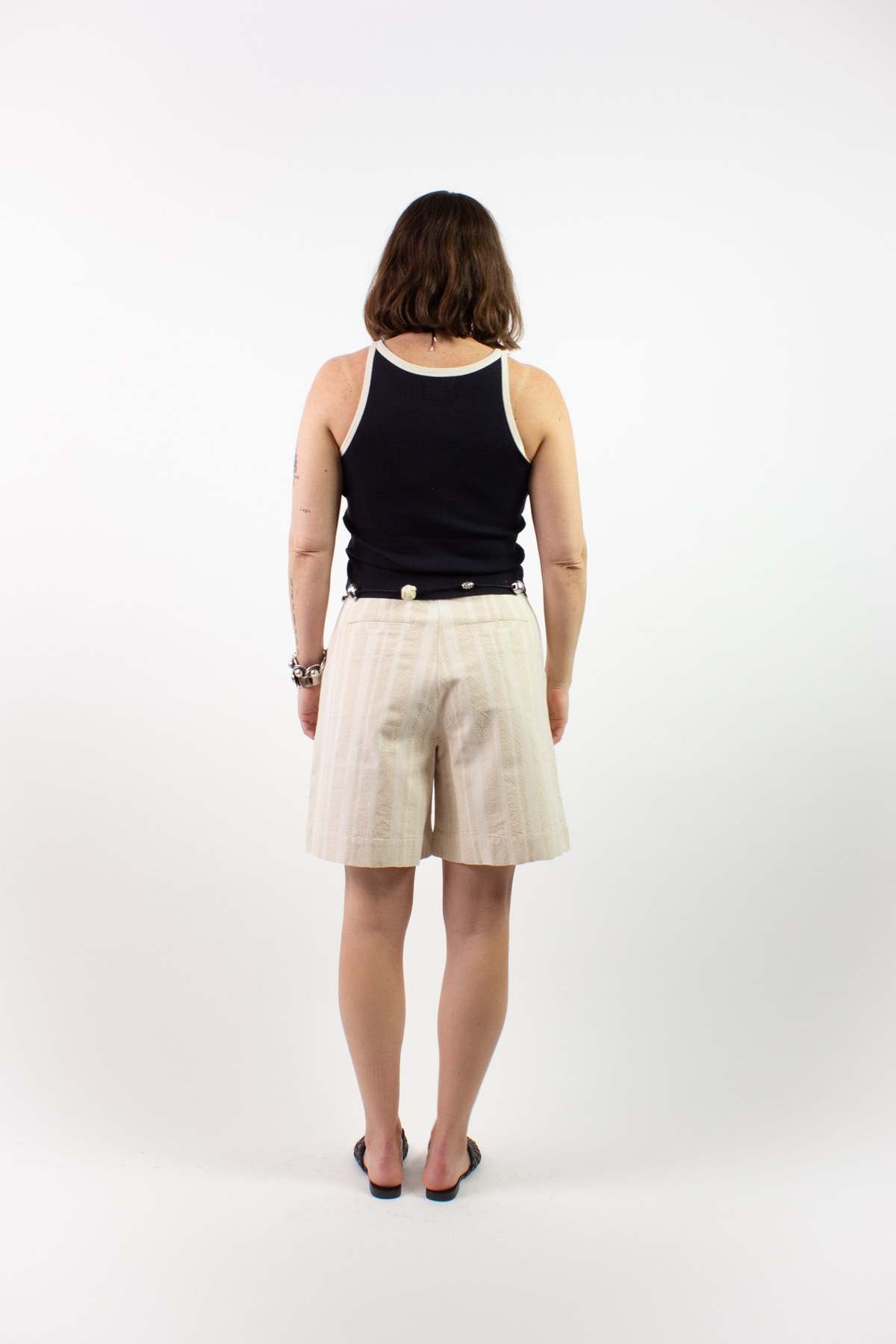 Thinking MU Harriet Contrast Trim Tank - Image 4 of 6