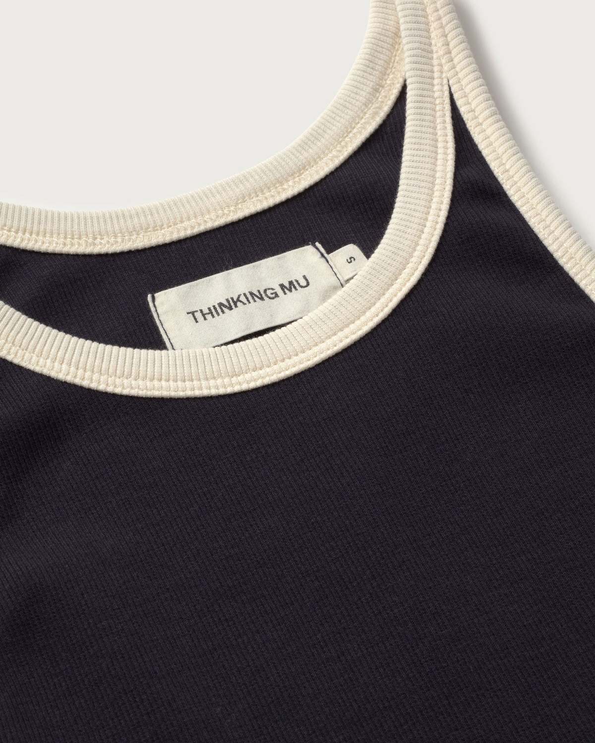 Thinking MU Harriet Contrast Trim Tank - Image 6 of 6