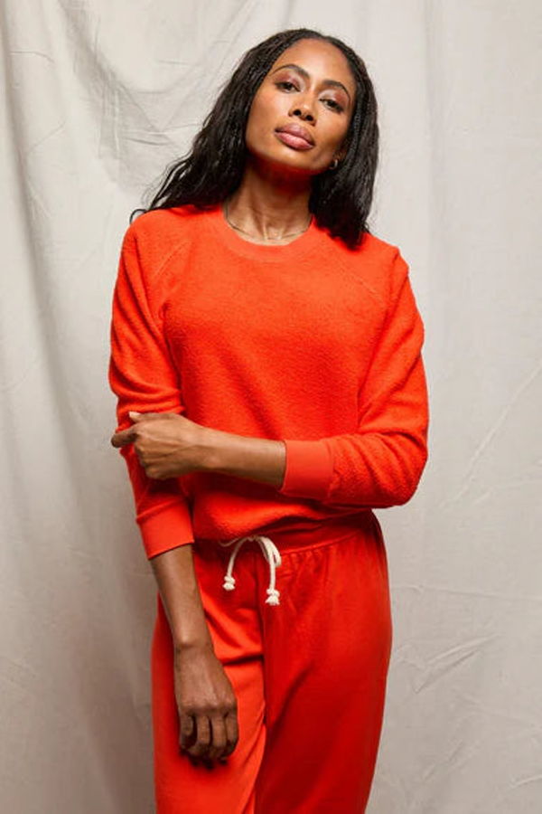 PERFECTWHITETEE Ziggy Reverse Fleece Sweatshirt