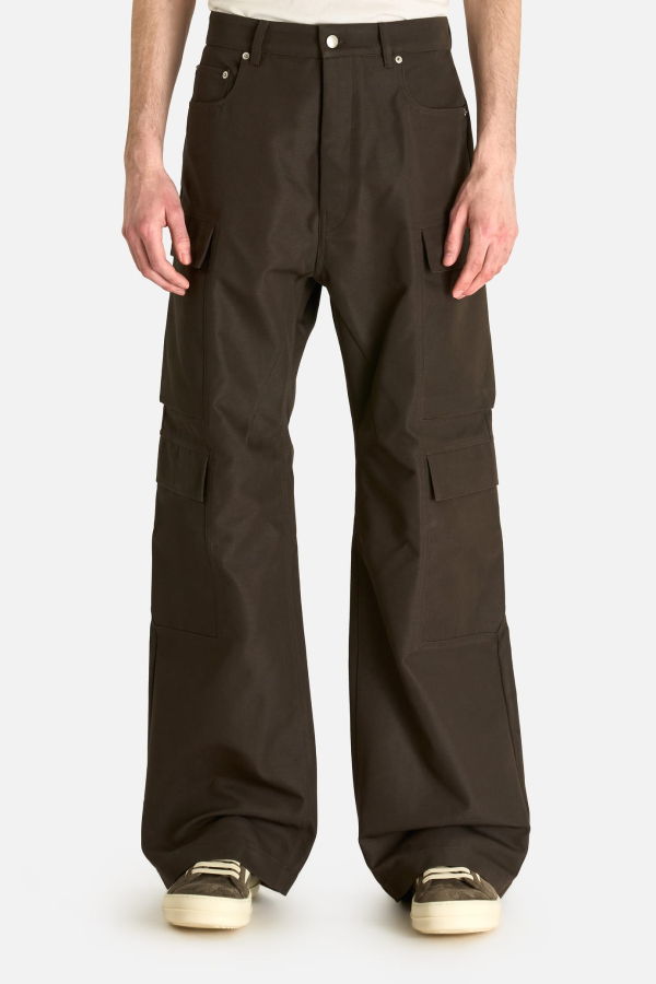 Rick Owens Geth Cargo Pants - Dark Dust