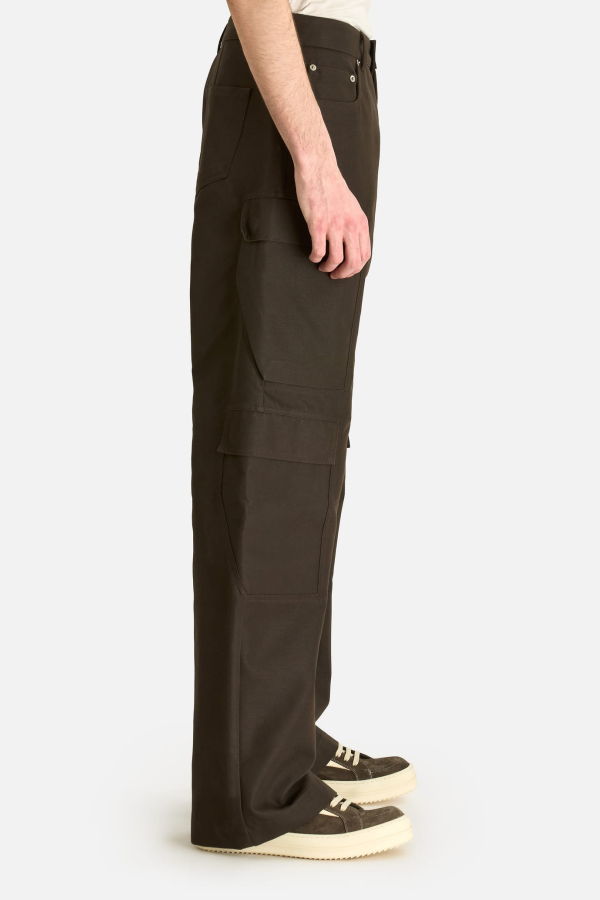 Rick Owens Geth Cargo Pants - Dark Dust