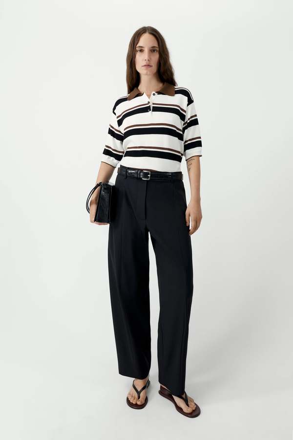 Cordera Organic Cotton Striped Polo Cordera Organic Cotton Striped Polo